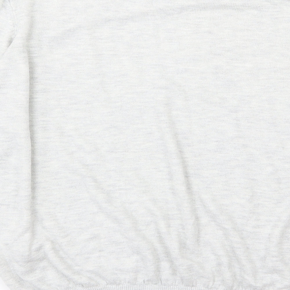 H&M Womens Grey Knit Pullover Jumper Size XL