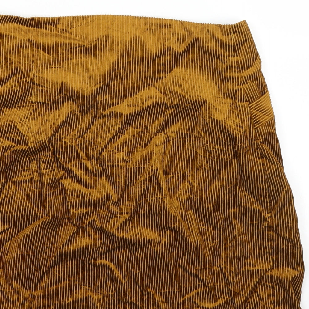 Scotch & Soda Womens Brown A-Line Skirt Size 28 in