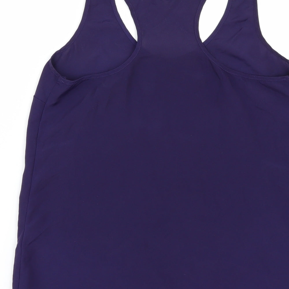 Jacob Womens Purple Tunic Blouse Size S