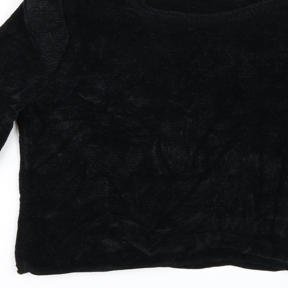 Zara Womens Black Pullover Jumper Size S