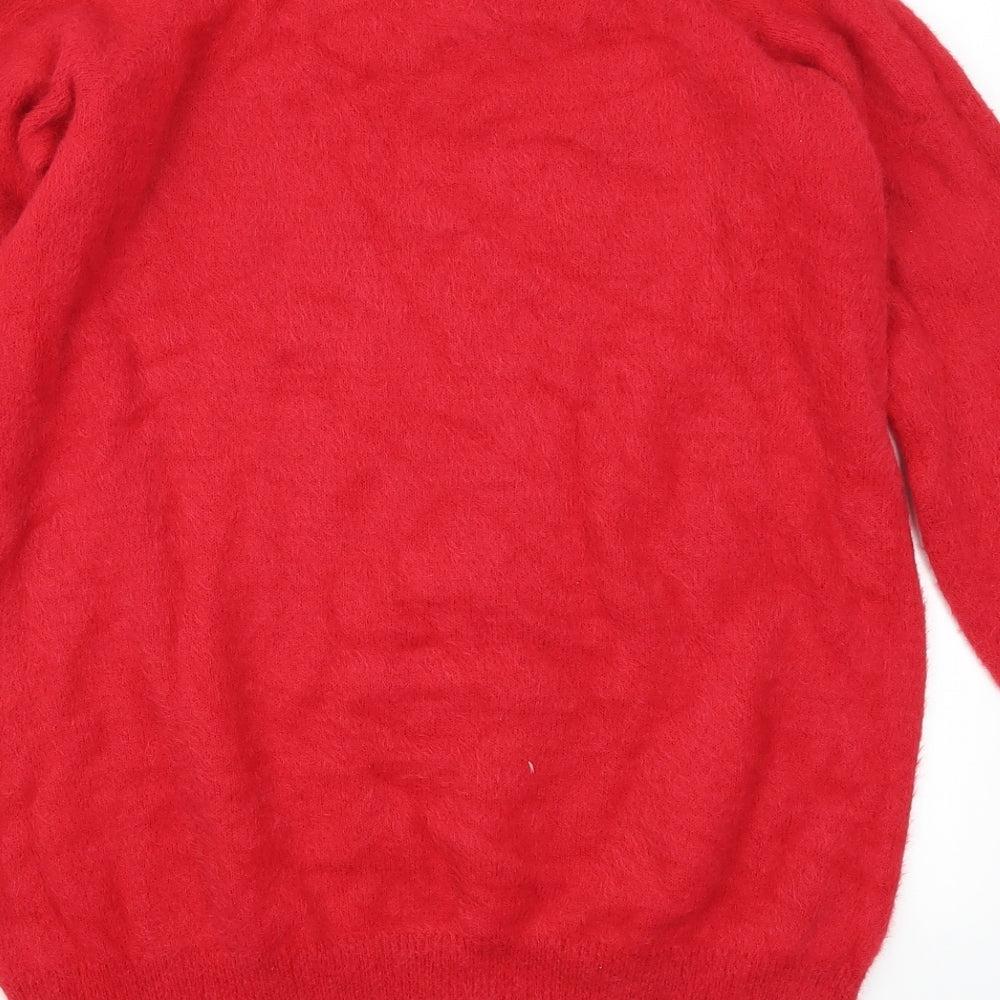 Papaya Womens Red Jumper Dress Size L