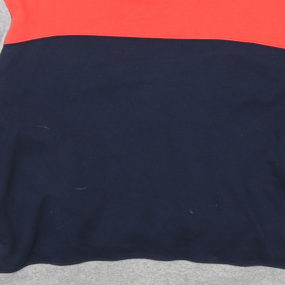 NEXT Boys Multicoloured Striped Cardigan Jumper Size 9 Years - Cardigan and Top All in One