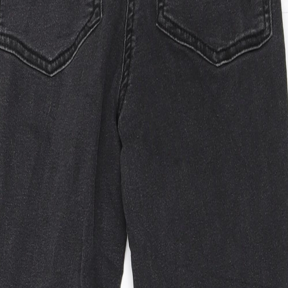 COLLUSION Womens Black Denim Skinny Jeans Size 25 in L26 in
