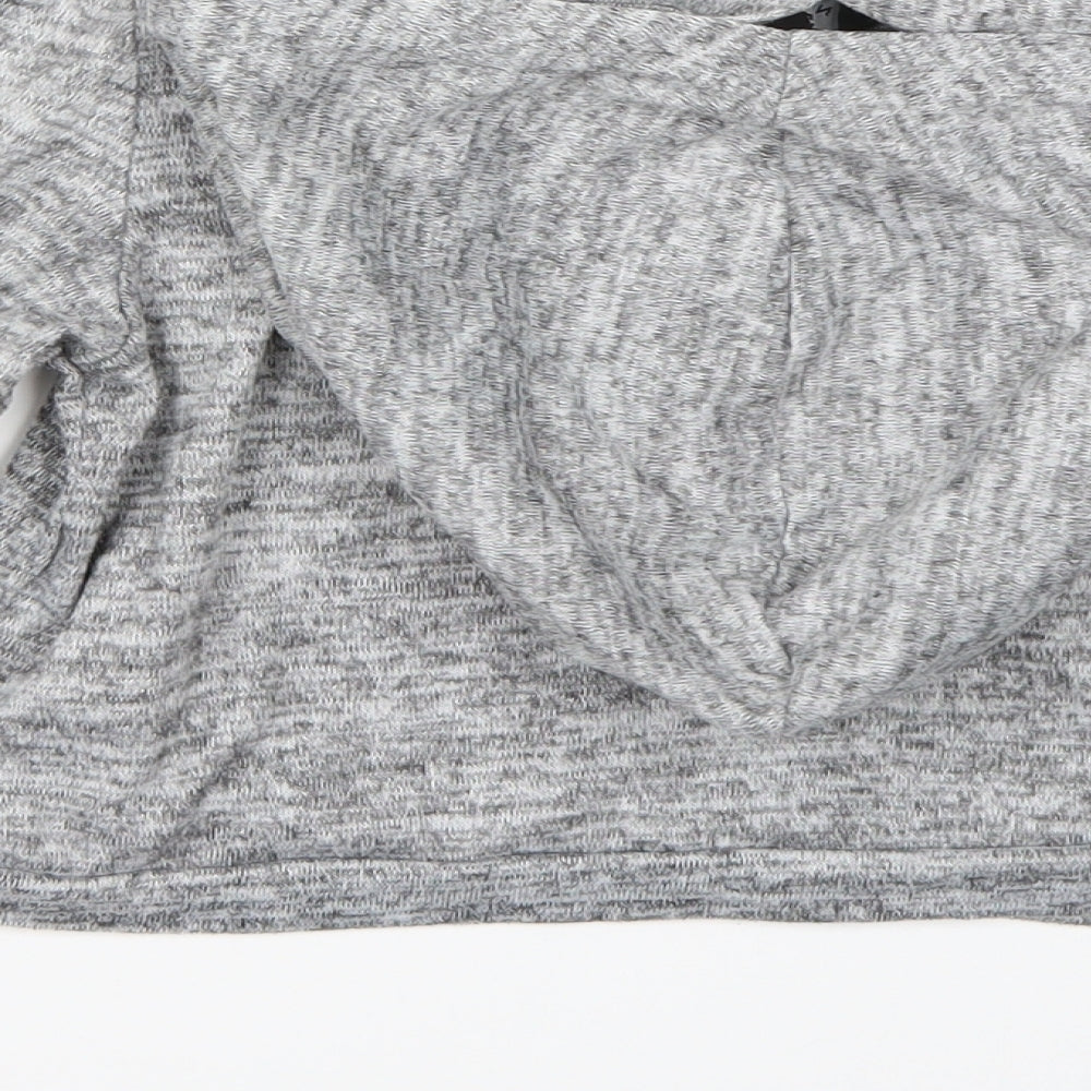 Newlook Girls Grey Pullover Jumper Size 9 Years