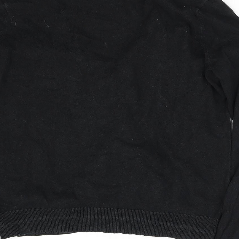 H&M Womens Black Cardigan Jumper Size M