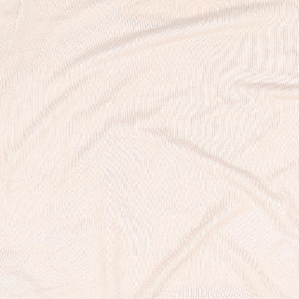 clasic Womens Pink Basic T-Shirt Size 14