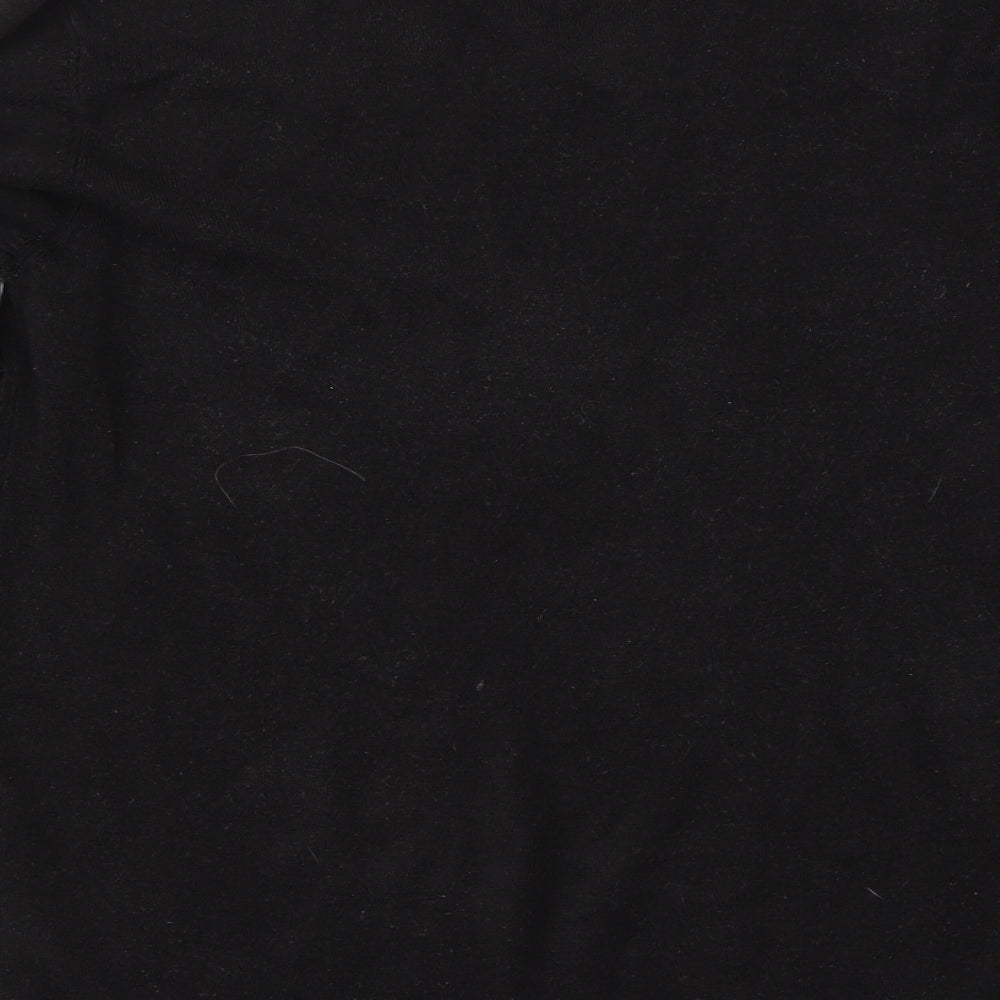 Marks & Spencer Mens Black Pullover Jumper Size M