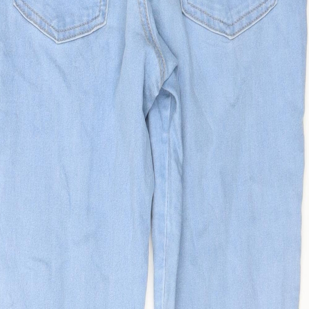 Marks & Spencer Womens Blue Denim Skinny Jeans Size 10 L27 in