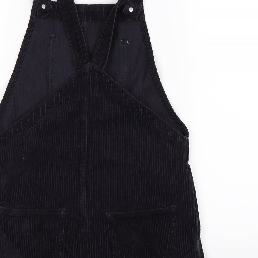 Topshop Womens Blue Corduroy Mini Size 4