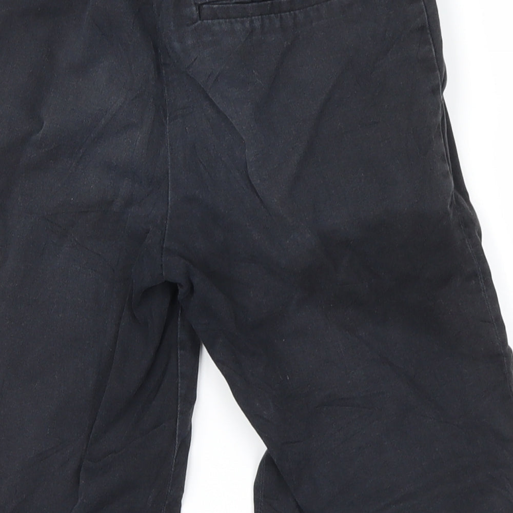 Marks & Spencer Boys Black Cargo Shorts Size 8-9 Years