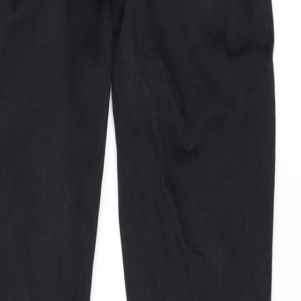 Topshop Womens Black Denim Skinny Jeans Size 28 L20 in