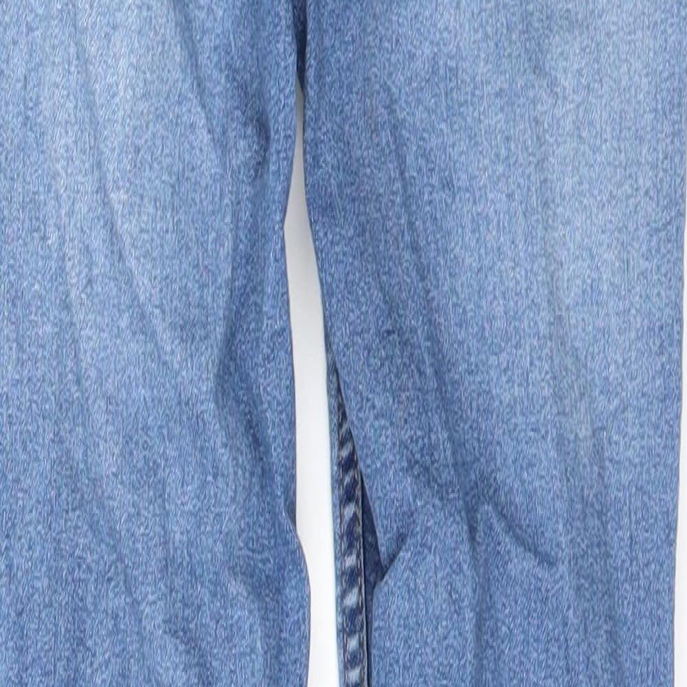 H&M Womens Blue Denim Skinny Jeans Size 4 L26 in