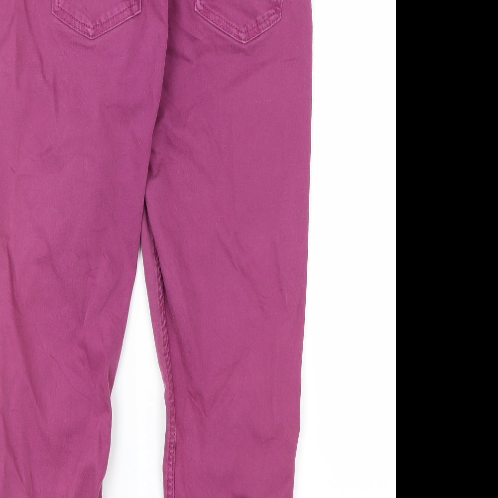 Marks and Spencer Womens Purple Skinny Jeans Size 10 L21 in