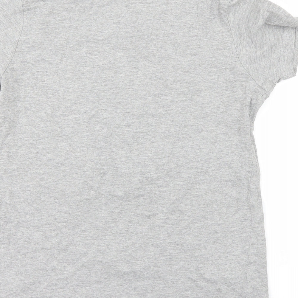 Primark Girls Grey Basic T-Shirt Size 9-10 Years
