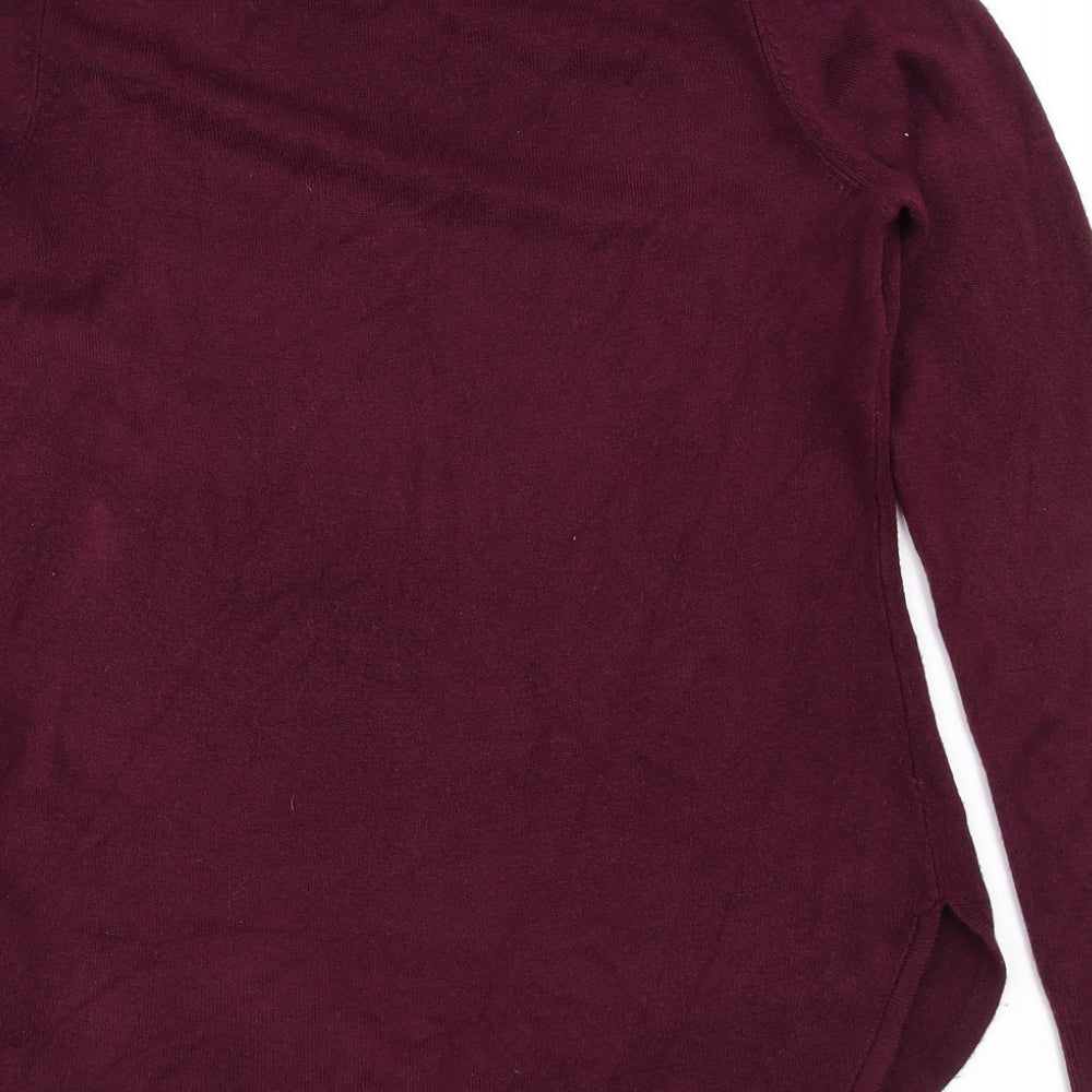 Vida Vi Womens Purple Pullover Jumper Size M