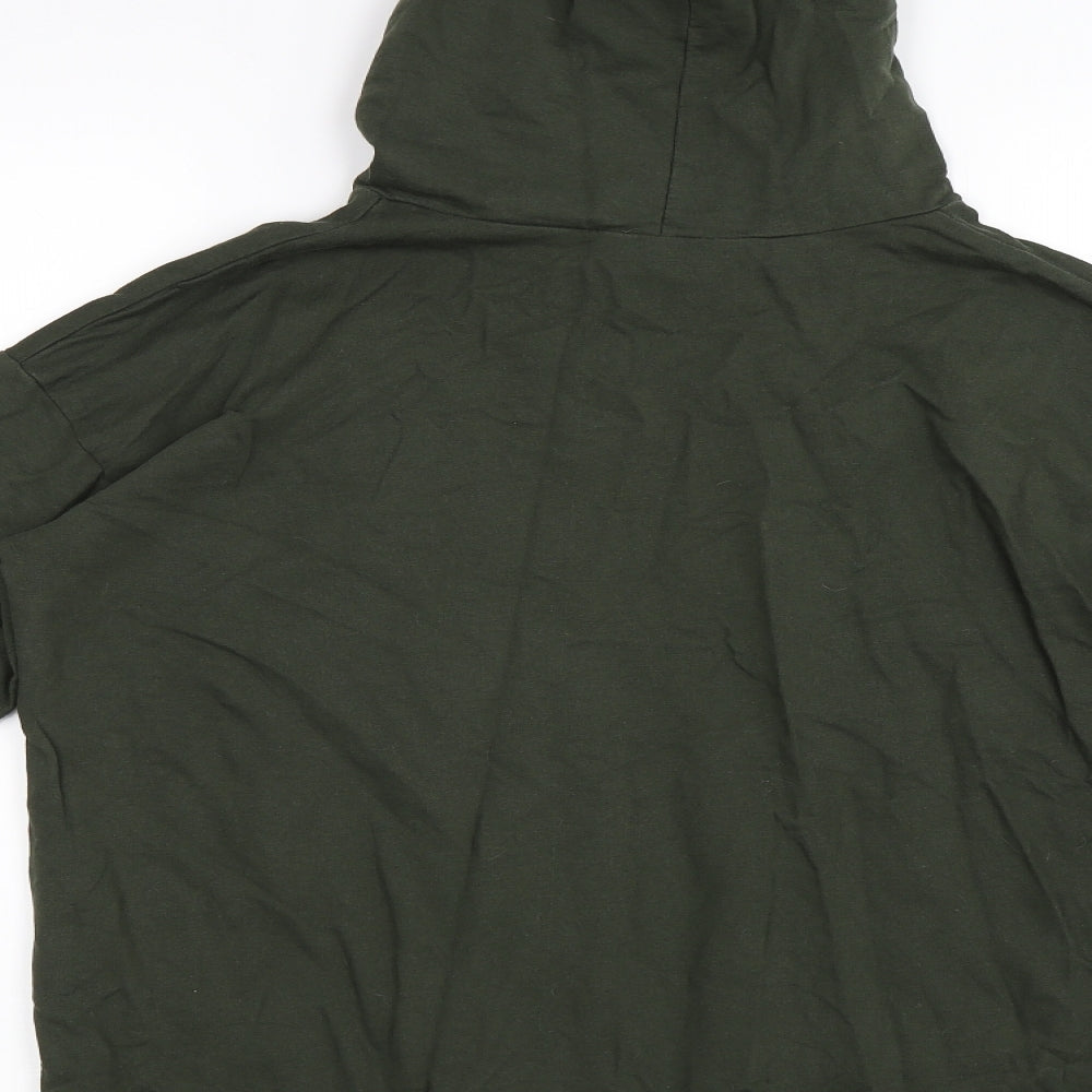 Select Womens Green Pullover Hoodie Size 12