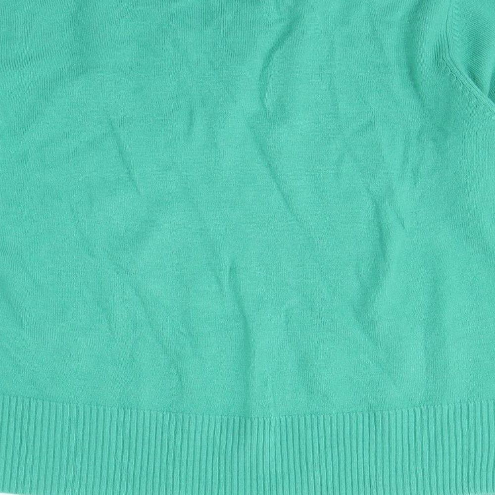 Klass Womens Green Pullover Jumper Size XL