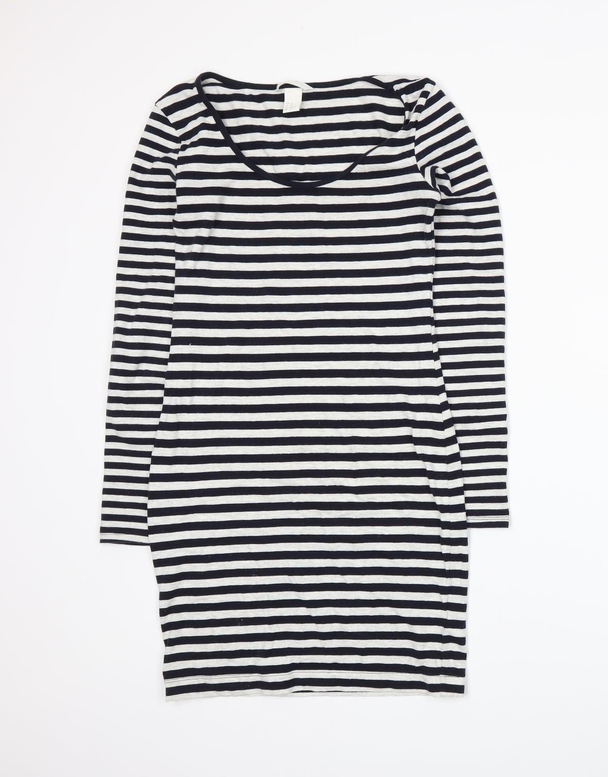 h&m striped long sleeve dress H&M striped dress