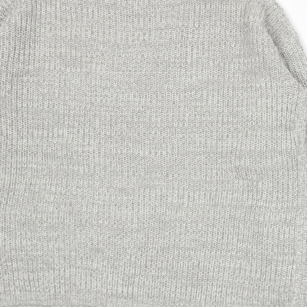 Papaya Womens Grey Knit Pullover Jumper Size M