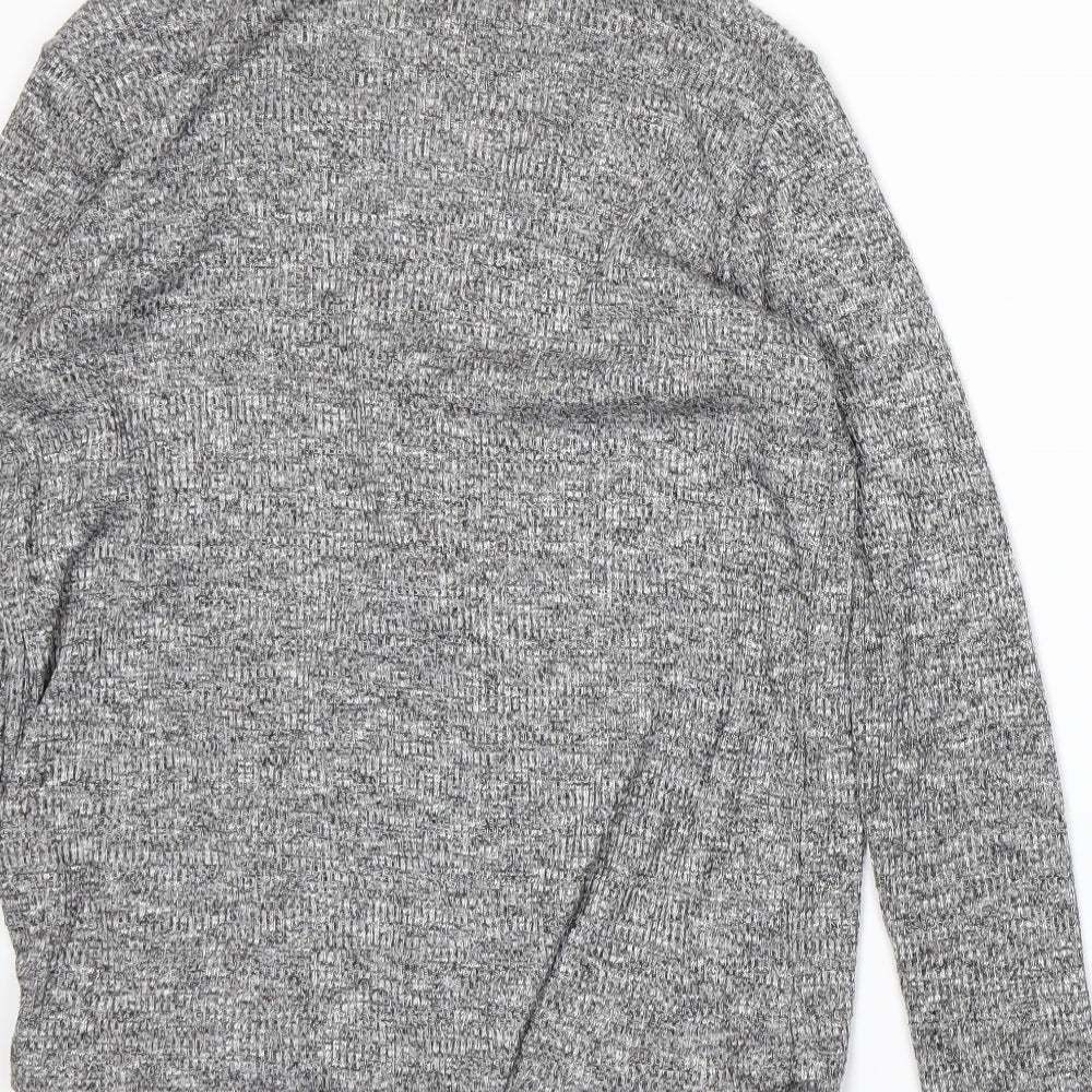 George Womens Grey Knit Pullover Jumper Size 14