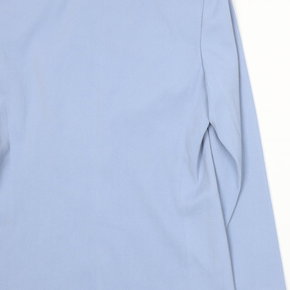 Michael H. Womens Blue Jacket Suit Jacket Size 12
