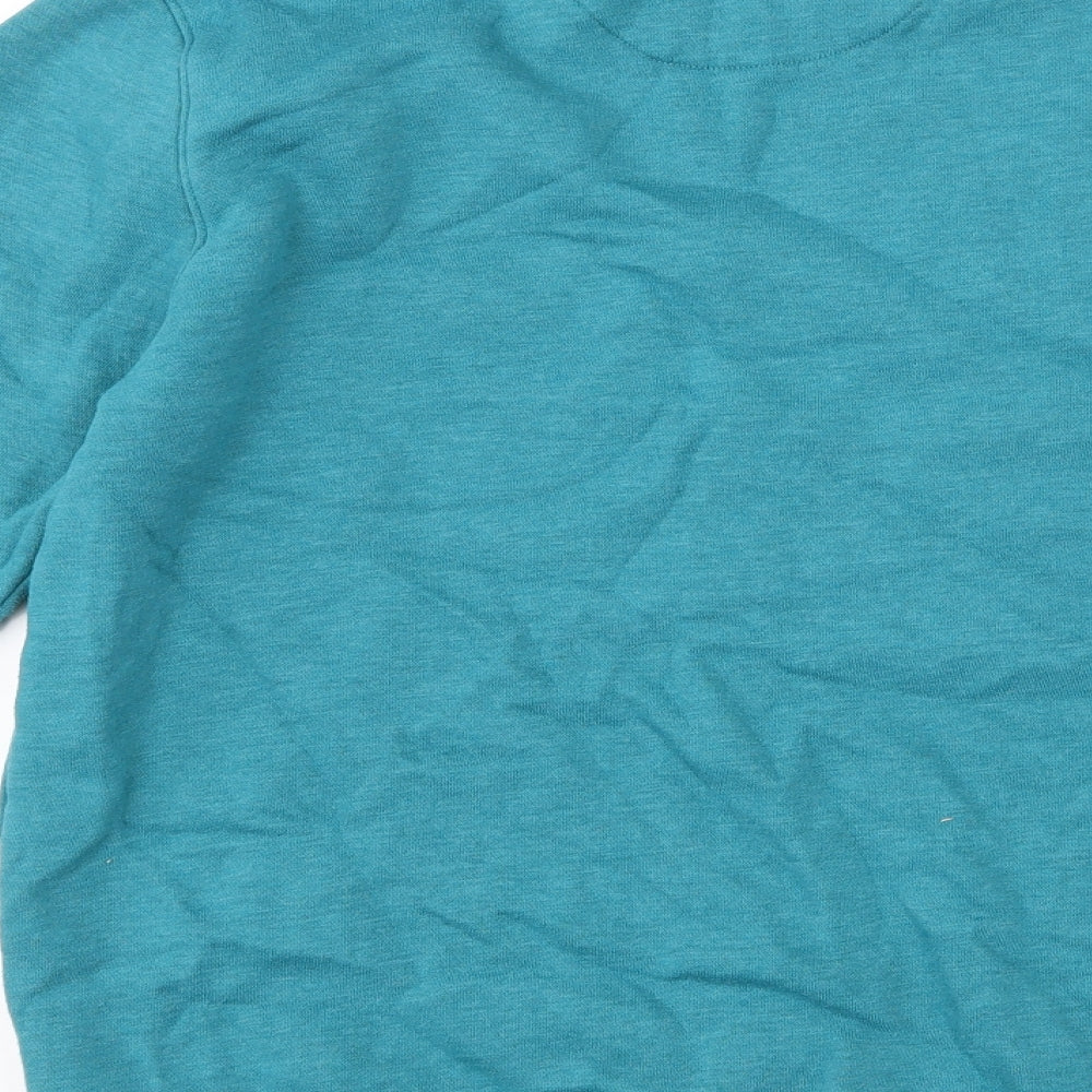 Matalan Mens Blue Pullover Sweatshirt Size S - graphic