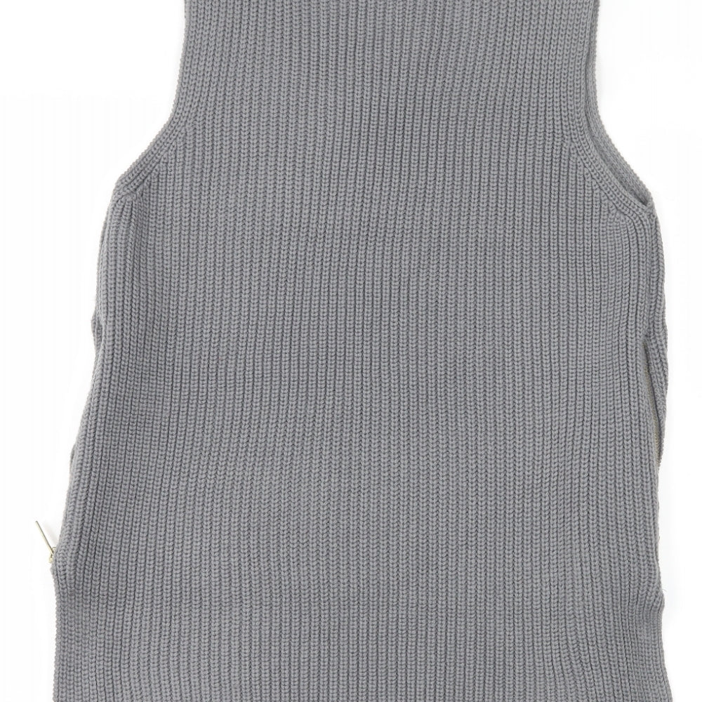 River Island Womens Grey Basic Tank Size 8