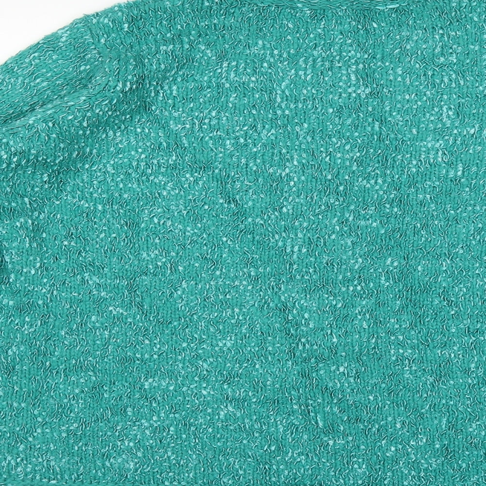 Wardrobe Womens Green Cardigan Jumper Size 16