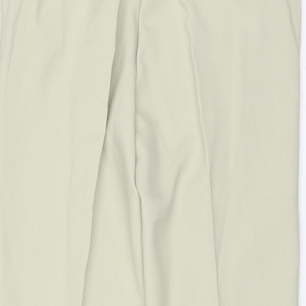 Essential Collection Womens Green Trousers Size 18 L27 in