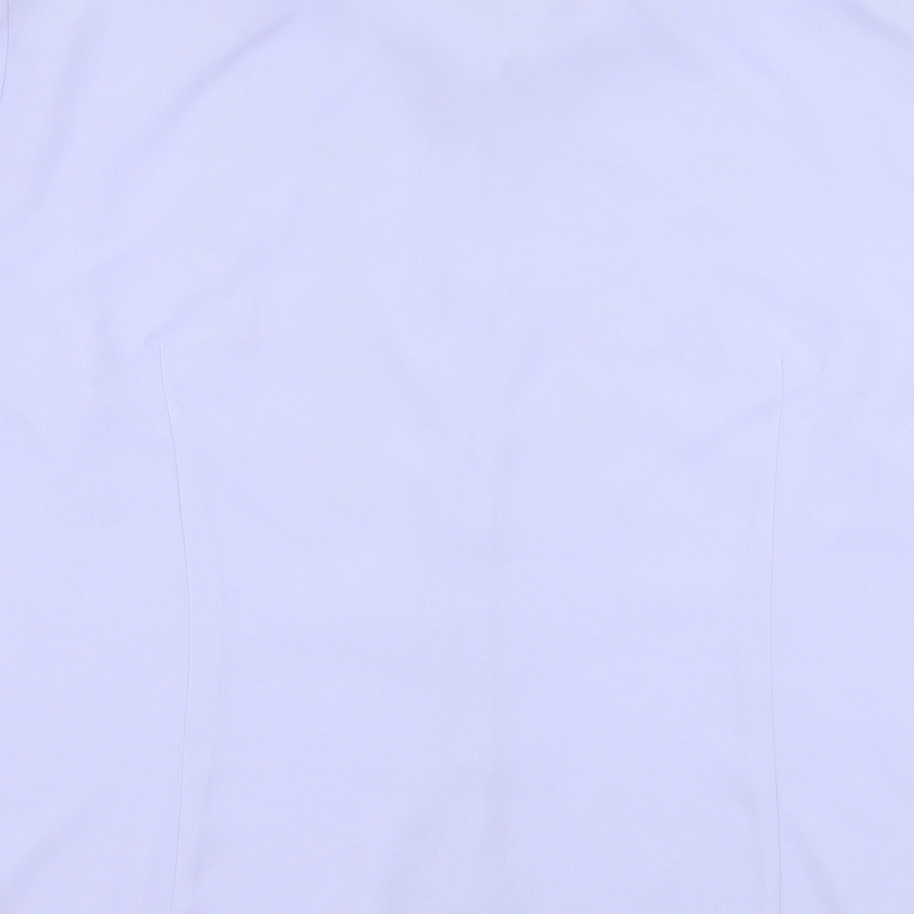 Berkertx Womens Purple Basic Blouse Size 20