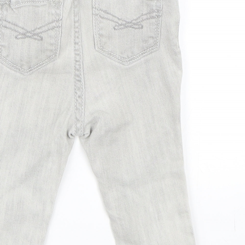 Gap Girls Grey Capri Jeans Size 6-9 Months