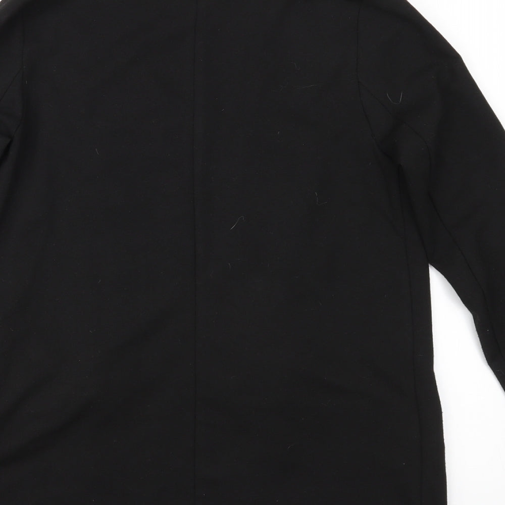 Select Womens Black Jersey Jacket Size 6