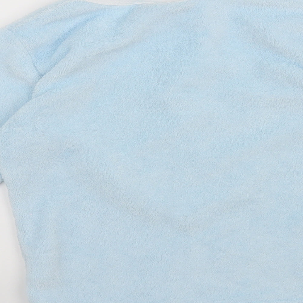 Primark Girls Blue Solid Top Pyjama Top Size 7-8 Years