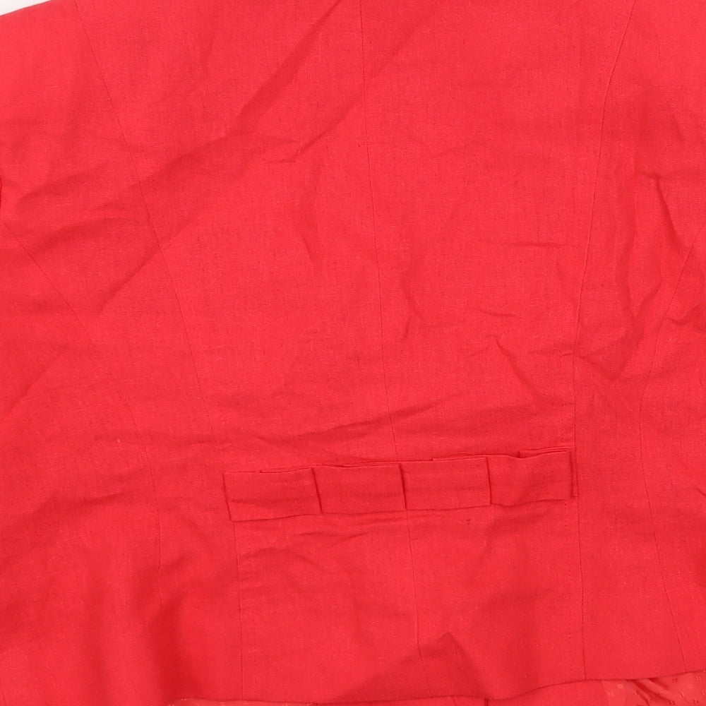 Debenhams Womens Pink Jacket Coat Size S