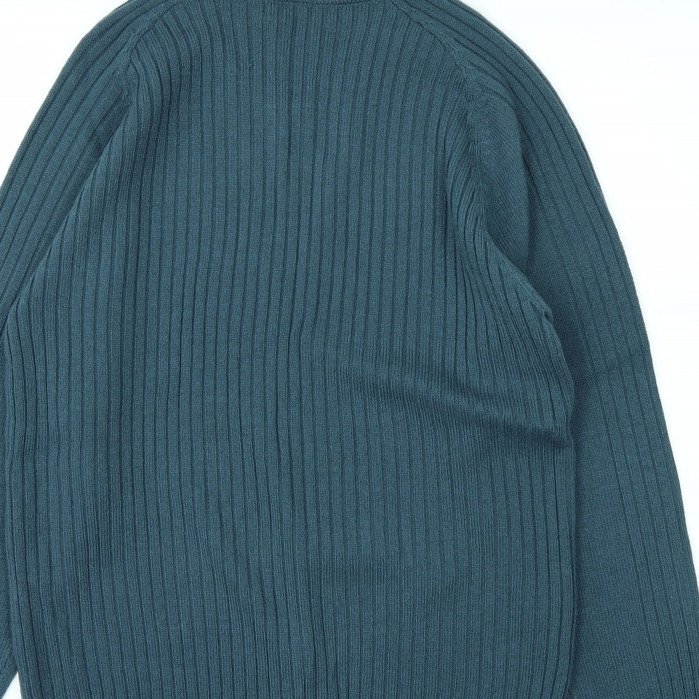 simon taylo Womens Green Pullover Jumper Size M