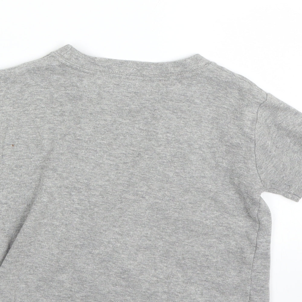 Preworn Boys Grey Basic T-Shirt Size 2 Years