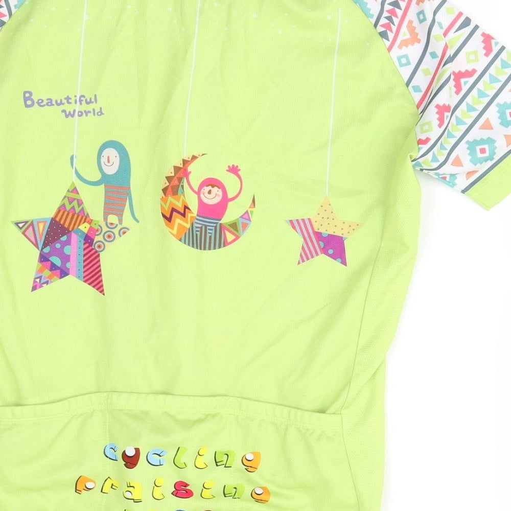 Preworn Girls Green Basic Blouse Size XL