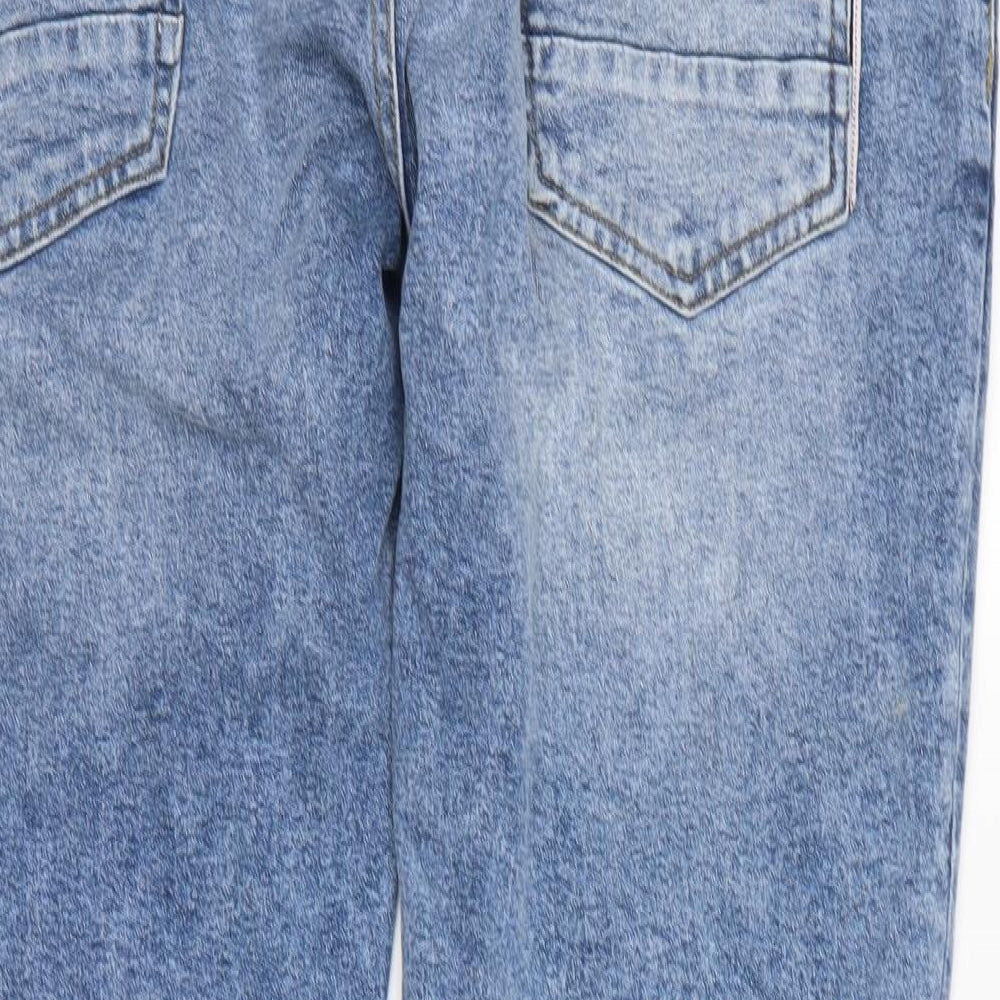 Burton Menswear Mens Blue Denim Straight Jeans Size L L29 in