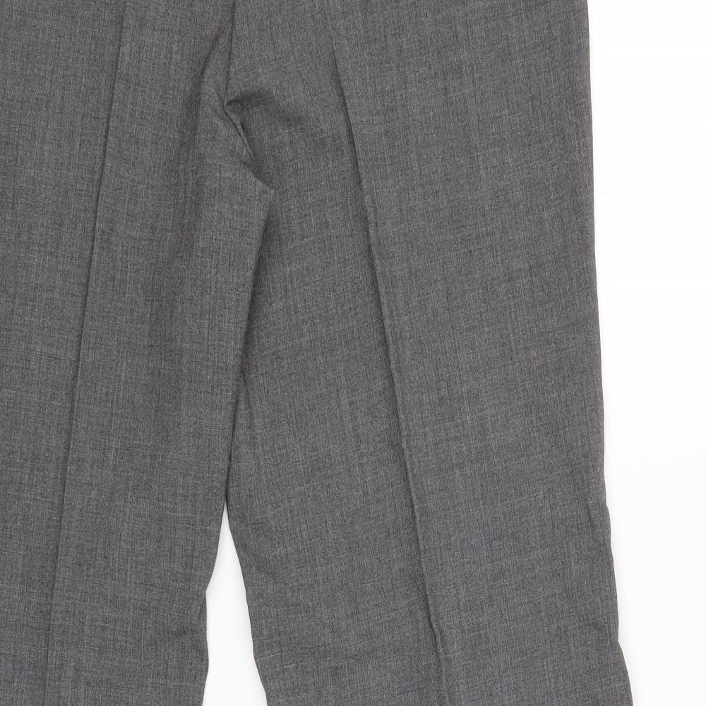 Jacob Womens Grey Trousers Size 36 in L28 in
