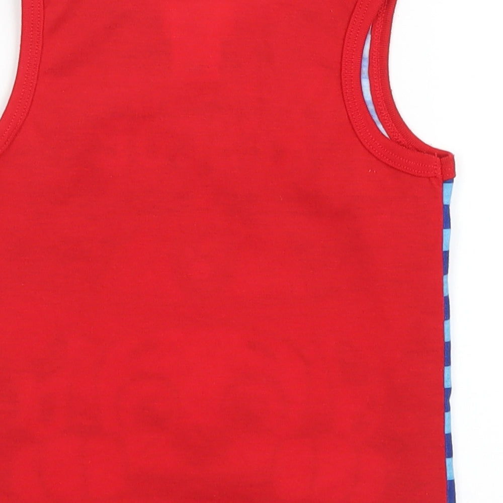 Nickelodeon Boys Blue Striped Basic Tank Size 2 Years