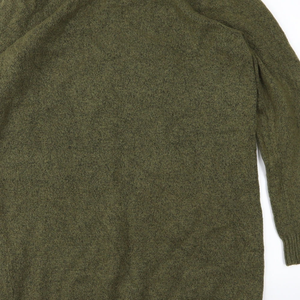 FOREVER 21 Womens Green Knit Pullover Jumper Size M