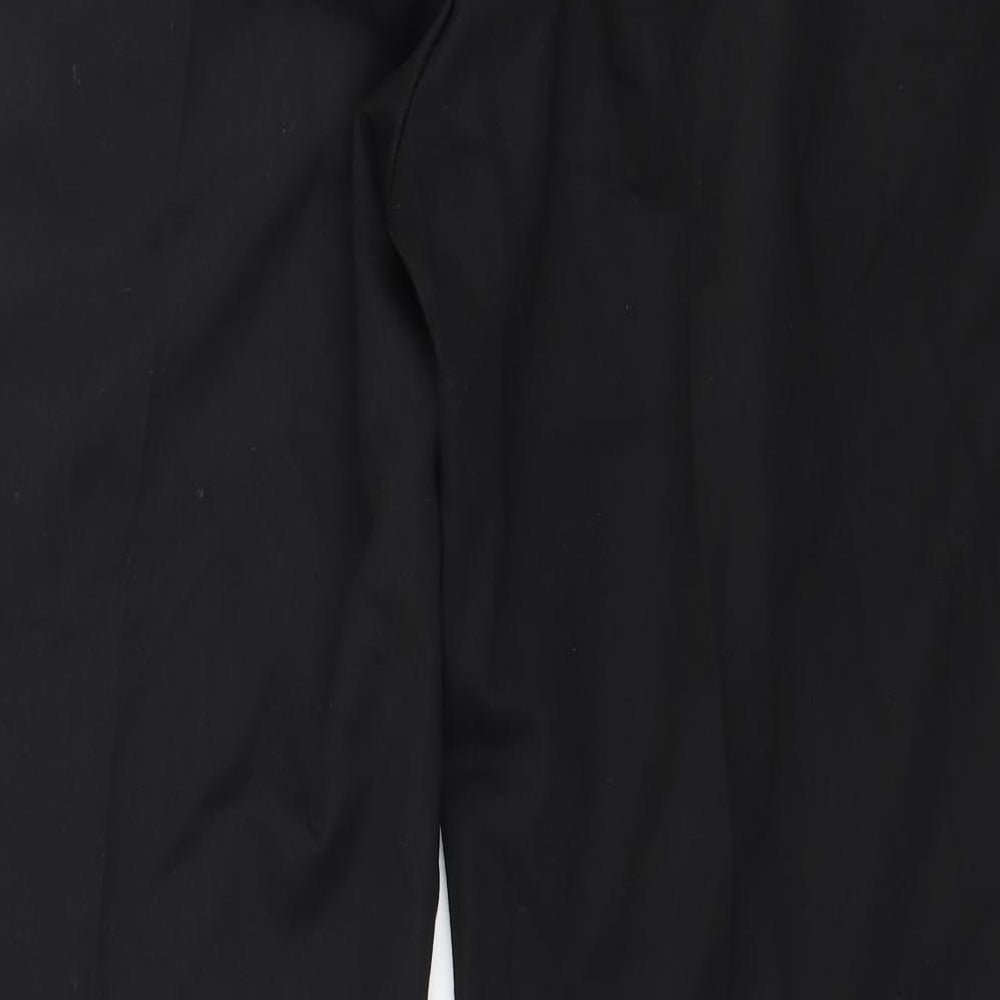 Cedar Wood State Mens Black Trousers Size 38 in L20 in