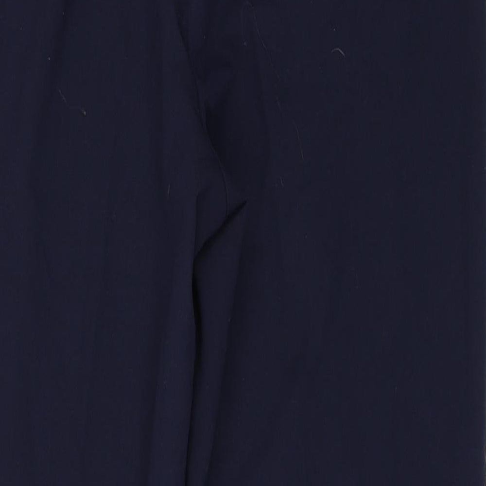 New Look Womens Blue Trousers Size 8 L26 in