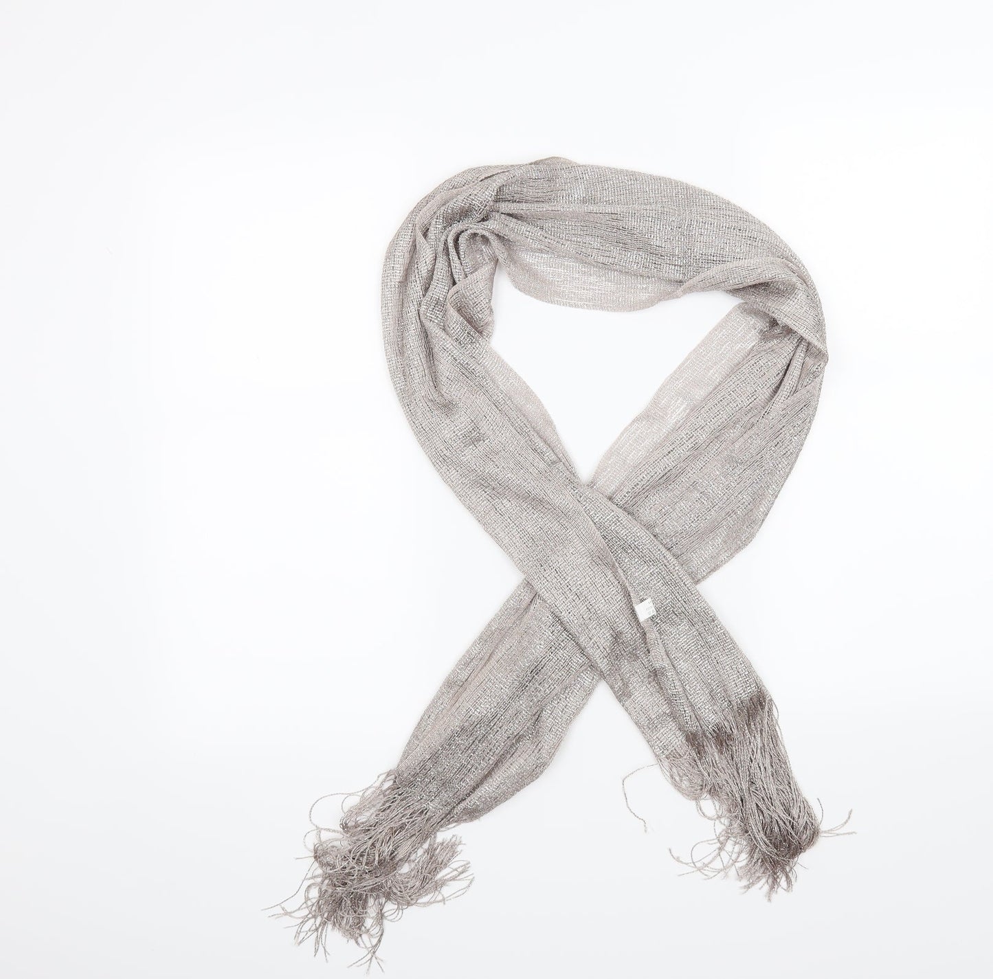 Preworn Womens Grey Scarf