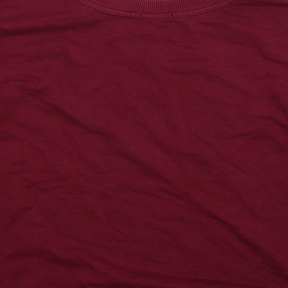 Bershka Womens Purple Pullover Sweatshirt Size S