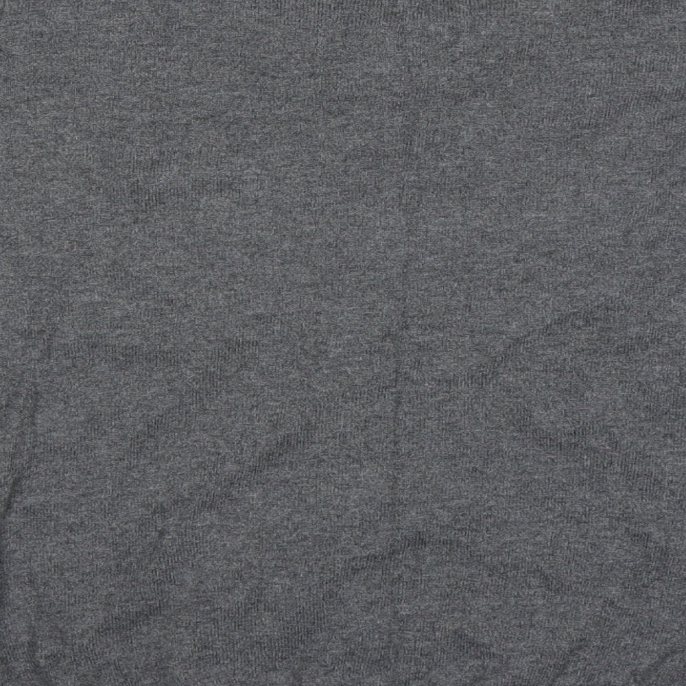 Mango Womens Grey Pullover Jumper Size 14