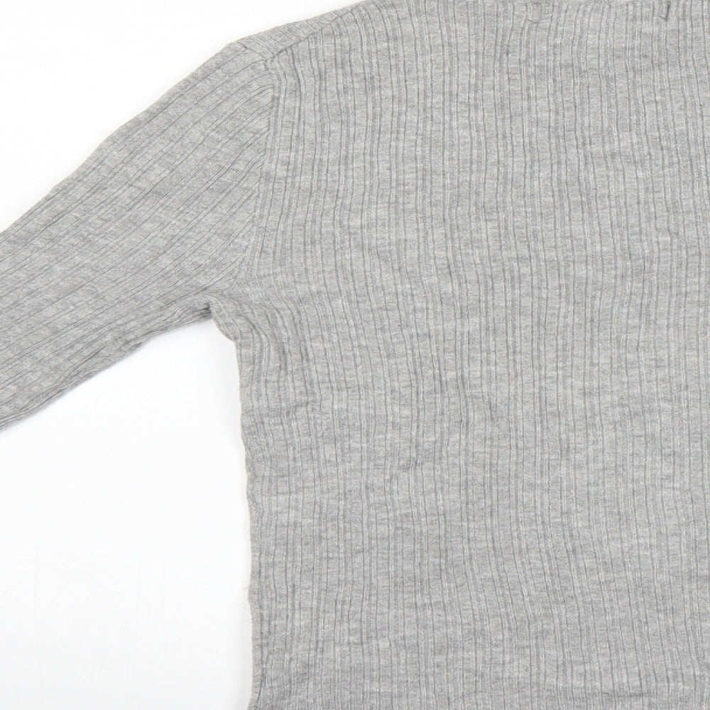 Primark Womens Grey Pullover Jumper Size 6