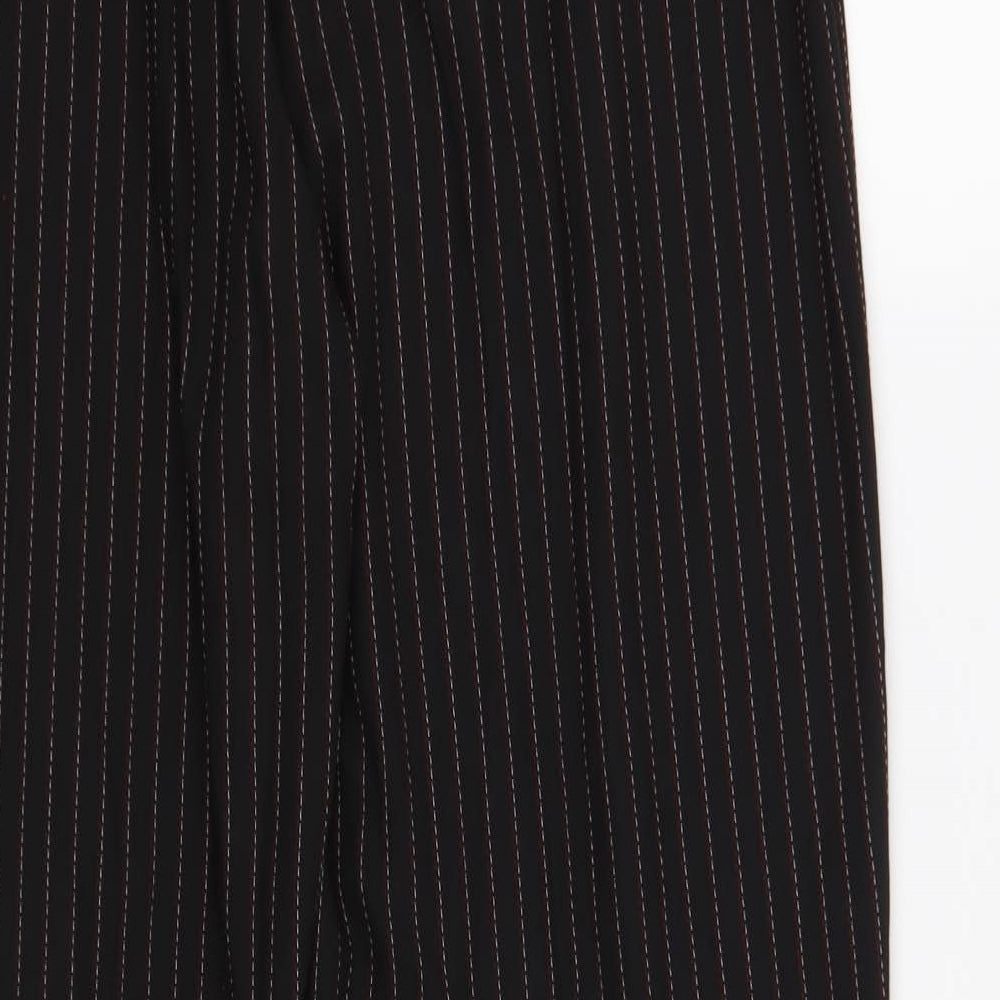 De Keyser Womens Black Trousers Size 14 L30 in