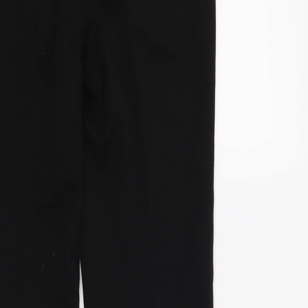 F&F Womens Black Trousers Size 6 L31 in