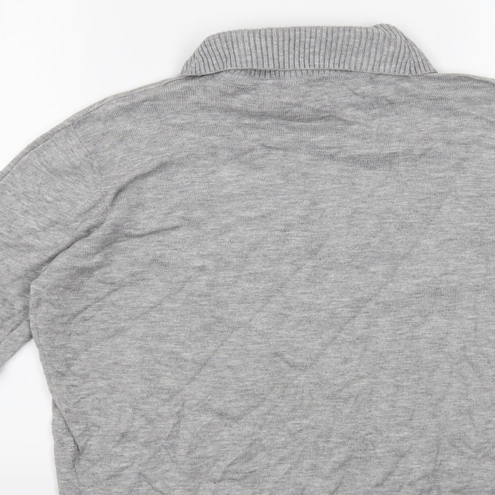 Intuition Womens Grey Pullover Jumper Size 14